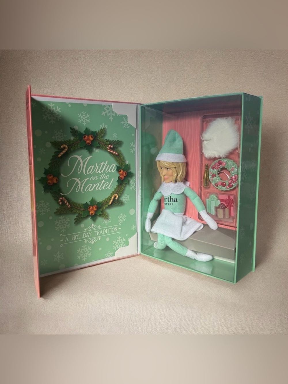 Martha on the Mantel with Accessories- New in Box